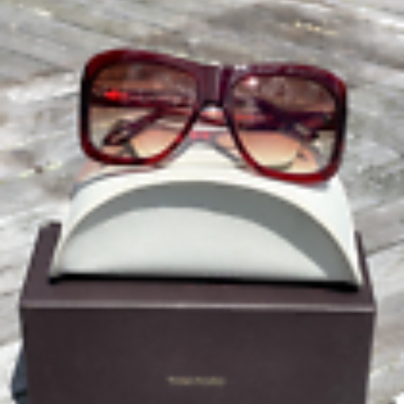 TOM FORD Vintage TF63 TATIANA Sunglasses in 211 SHINY ROSE - New in Box main image 7